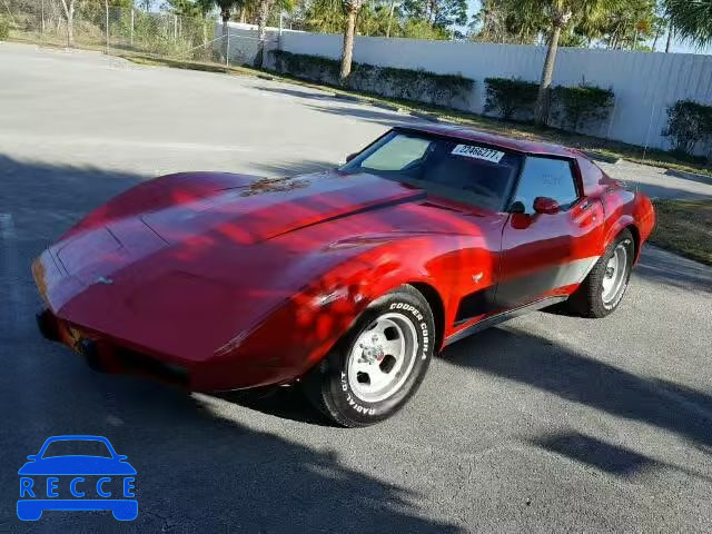 1977 CHEVROLET CORVETTE 1Z37L7S438448 image 1