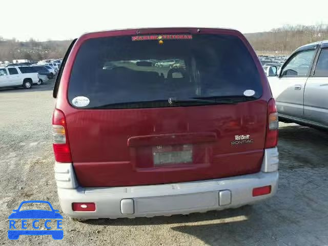 2000 PONTIAC MONTANA 1GMDU03E7YD123324 зображення 9