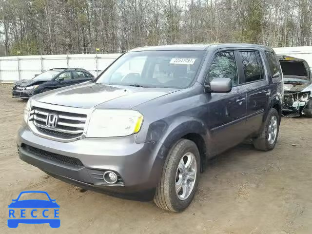 2014 HONDA PILOT EXL 5FNYF4H57EB015905 image 1