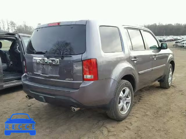 2014 HONDA PILOT EXL 5FNYF4H57EB015905 image 3