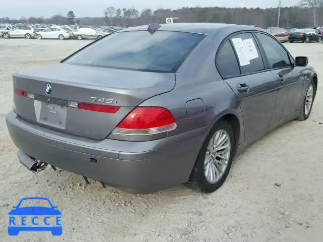 2004 BMW 745I WBAGL63484DP70093 зображення 3