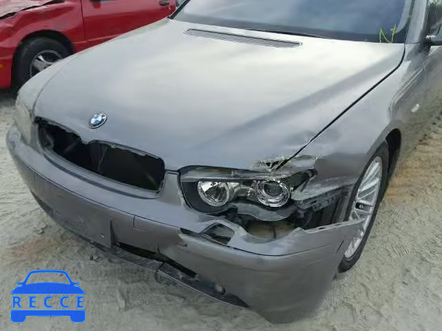 2004 BMW 745I WBAGL63484DP70093 зображення 8