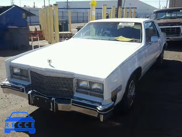 1984 CADILLAC ELDORADO 1G6AL5786EE631692 зображення 1