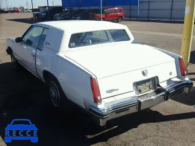 1984 CADILLAC ELDORADO 1G6AL5786EE631692 Bild 2