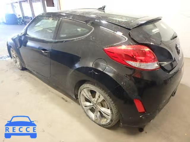 2013 HYUNDAI VELOSTER KMHTC6AD8DU149503 image 2