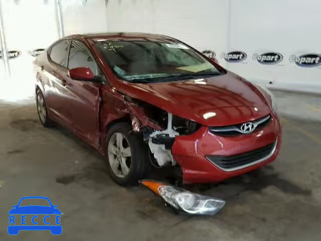 2012 HYUNDAI ELANTRA GL KMHDH4AE8CU255001 image 0