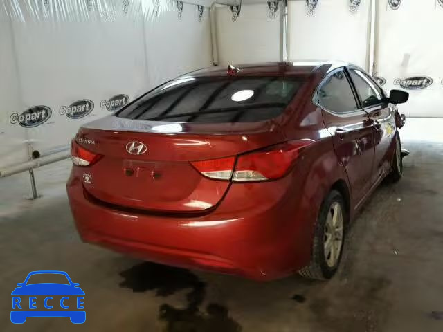 2012 HYUNDAI ELANTRA GL KMHDH4AE8CU255001 image 3