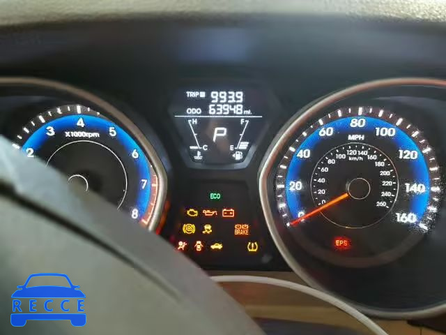 2012 HYUNDAI ELANTRA GL KMHDH4AE8CU255001 image 7