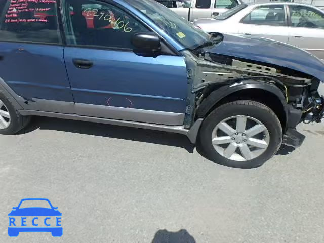 2008 SUBARU OUTBACK 2. 4S4BP61C087305111 image 9