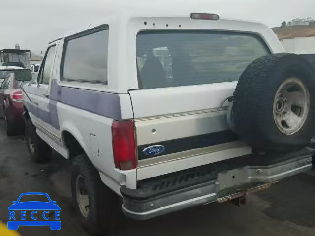 1996 FORD BRONCO 1FMEU15N8TLB40090 image 2