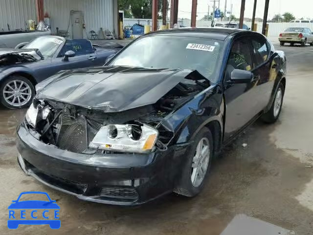 2012 DODGE AVENGER SX 1C3CDZCB4CN311977 зображення 1