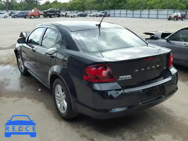 2012 DODGE AVENGER SX 1C3CDZCB4CN311977 зображення 2