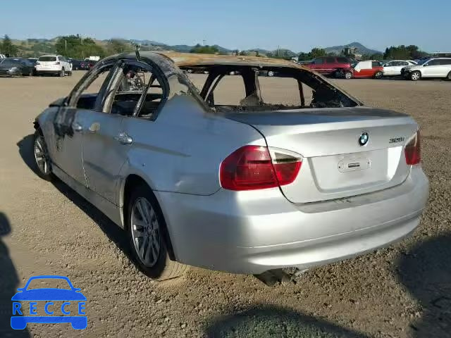 2007 BMW 328I WBAVA33537PV63327 зображення 2