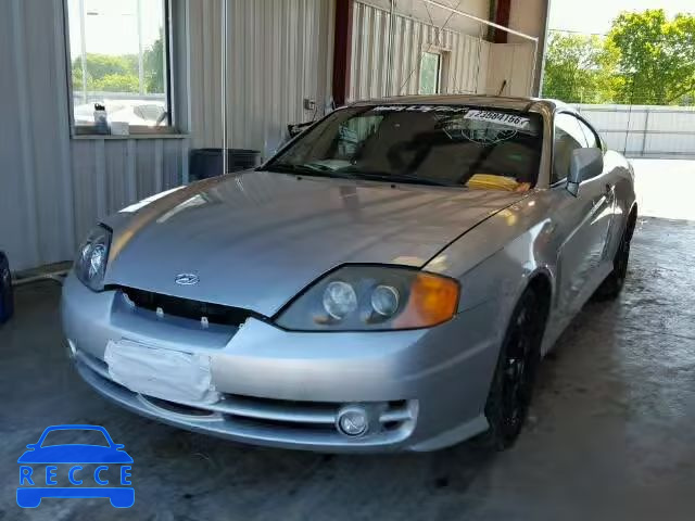 2004 HYUNDAI TIBURON KMHHM65D74U105232 image 1