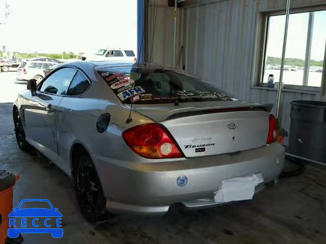 2004 HYUNDAI TIBURON KMHHM65D74U105232 image 2