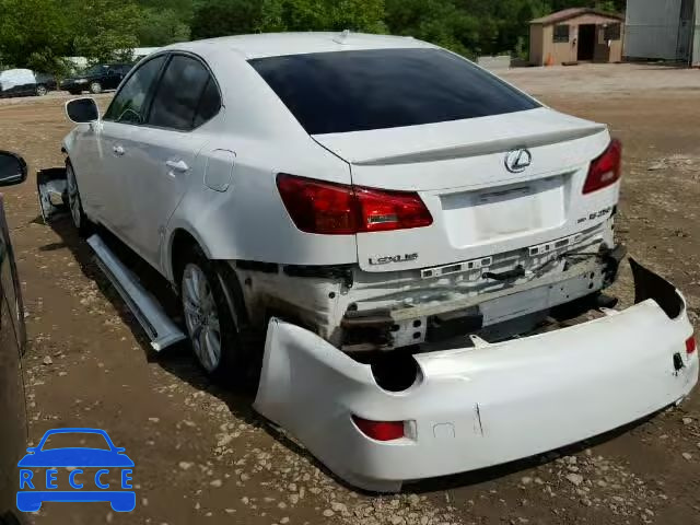 2007 LEXUS IS250 AWD JTHCK262175013170 image 2