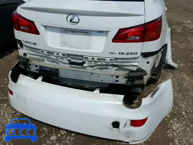 2007 LEXUS IS250 AWD JTHCK262175013170 image 8