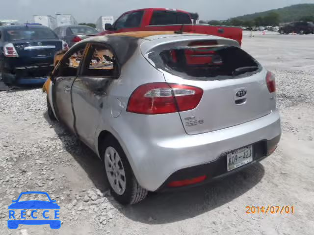 2012 KIA RIO LX KNADM5A35C6038205 image 2