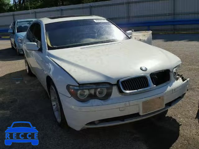 2004 BMW 745I WBAGL63464DP71873 зображення 0