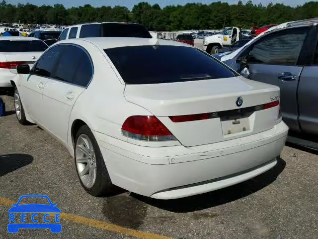 2004 BMW 745I WBAGL63464DP71873 зображення 2