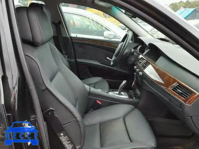 2009 BMW 528I WBANU53599C120645 зображення 4