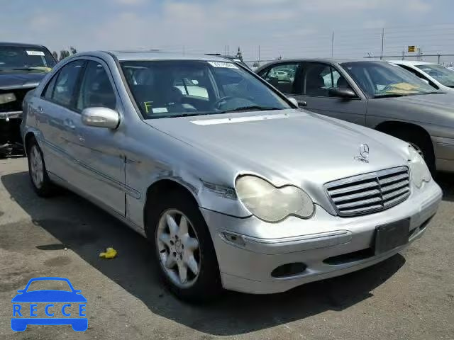 2002 MERCEDES-BENZ C240 WDBRF61J62F135921 Bild 0