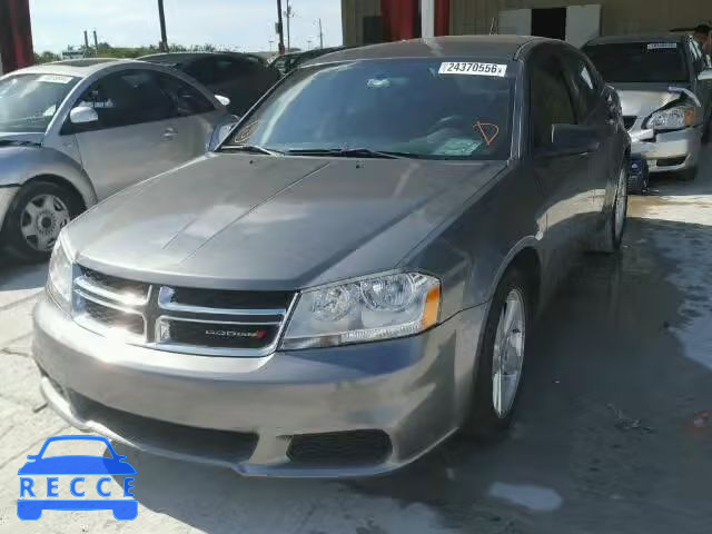 2013 DODGE AVENGER SE 1C3CDZAB9DN566452 image 1