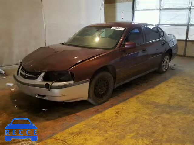 2004 CHEVROLET IMPALA 2G1WF52E749198823 Bild 1