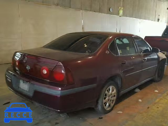 2004 CHEVROLET IMPALA 2G1WF52E749198823 Bild 3