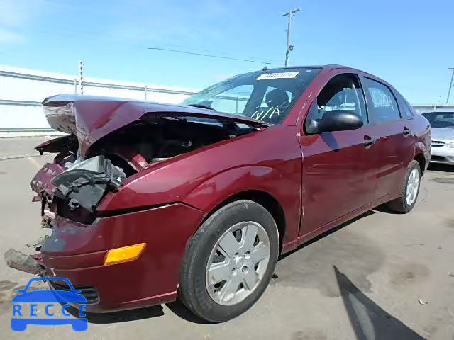 2006 FORD FOCUS ZX4 1FAFP34N26W168635 image 1