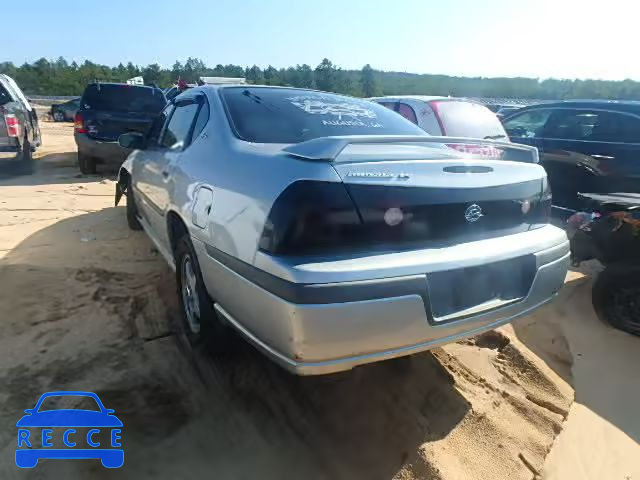 2002 CHEVROLET IMPALA LS 2G1WH55K929226212 image 2