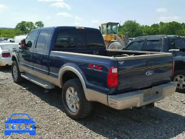 2008 FORD F250 SUPER 1FTSW21R98EA42892 image 2