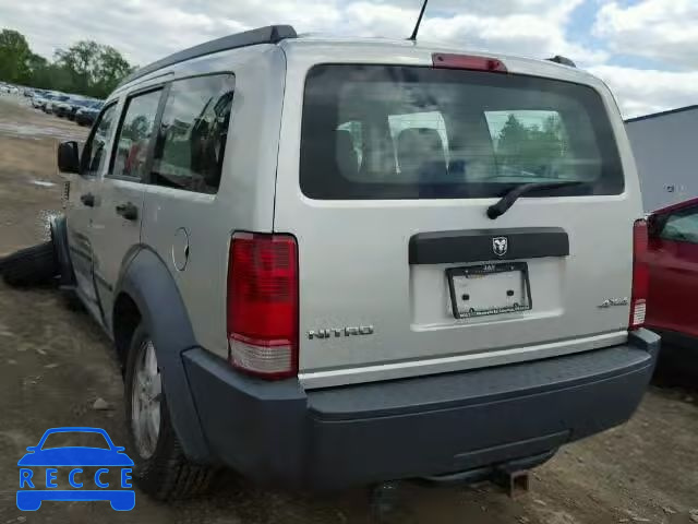 2008 DODGE NITRO SXT 1D8GU28K08W138779 image 2