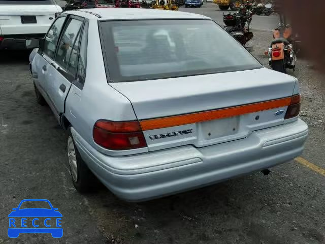 1993 FORD ESCORT LX 1FAPP14J6PW339510 image 2