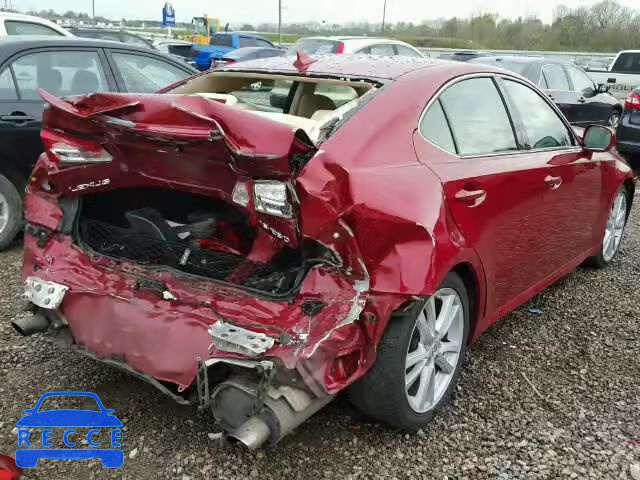 2007 LEXUS IS 250 JTHBK262X75039200 image 3