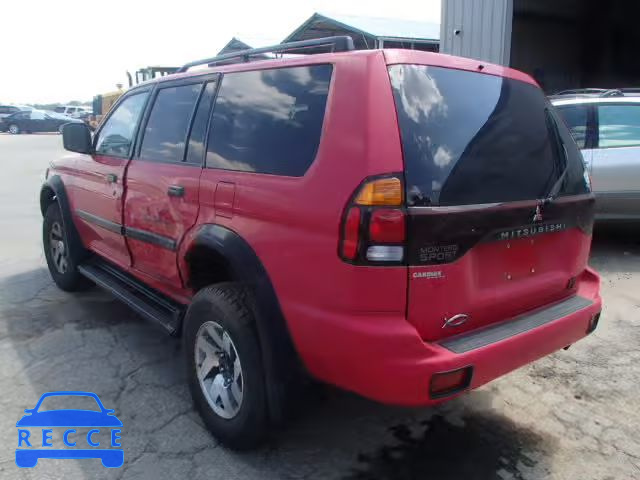 2001 MITSUBISHI MONTERO SP JA4LS31R21P033381 Bild 2