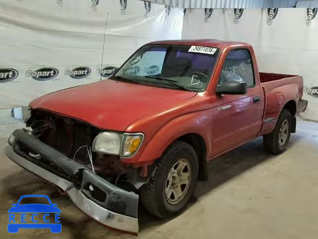 2002 TOYOTA TACOMA 5TENL42N02Z066905 image 1