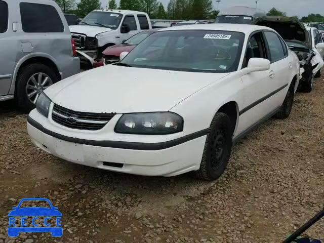 2003 CHEVROLET IMPALA 2G1WF52E839430764 Bild 1