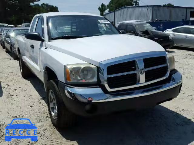 2005 DODGE DAKOTA SLT 1D7HE42N55S155035 image 0