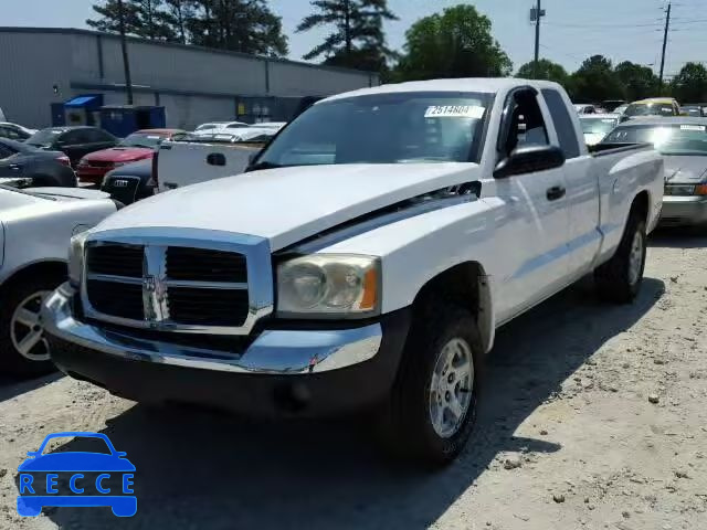 2005 DODGE DAKOTA SLT 1D7HE42N55S155035 image 1