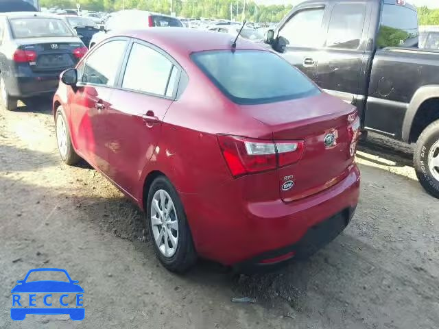 2015 KIA RIO LX KNADM4A34F6443177 image 2