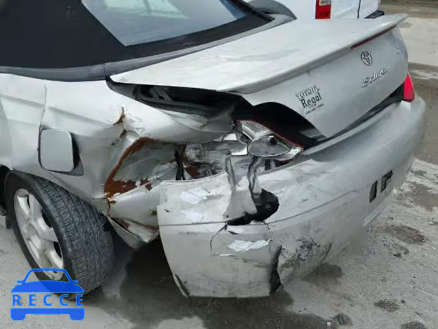 2002 TOYOTA CAMRY SOLA 2T1FF22P72C594643 image 8