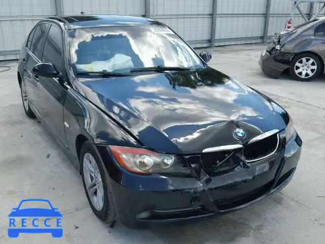 2008 BMW 328I WBAVA335X8KX87533 Bild 0