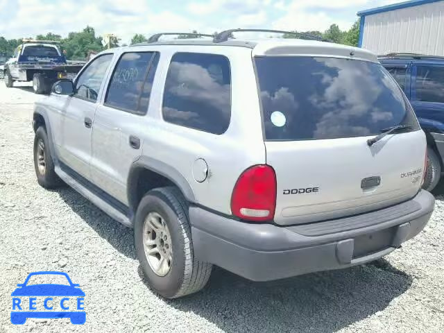 2003 DODGE DURANGO SP 1D4HS38N83F592427 Bild 2