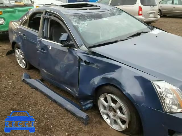 2009 CADILLAC CTS HIGH F 1G6DT57V690125186 image 9
