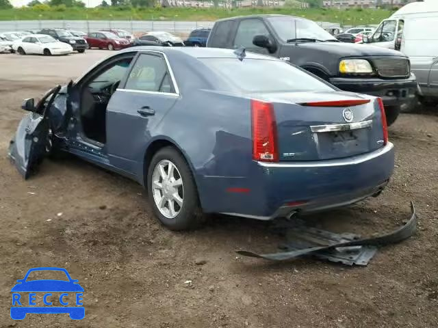 2009 CADILLAC CTS HIGH F 1G6DT57V690125186 image 2