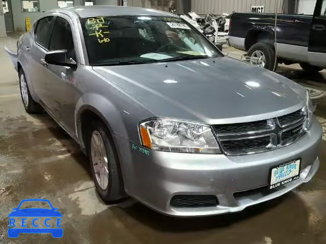 2014 DODGE AVENGER SE 1C3CDZABXEN176168 image 0