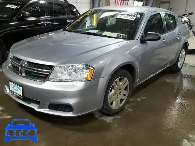 2014 DODGE AVENGER SE 1C3CDZABXEN176168 image 1