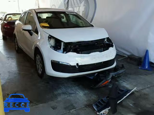 2016 KIA RIO LX KNADM4A39G6590578 image 0