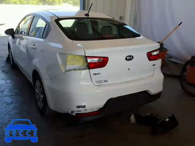 2016 KIA RIO LX KNADM4A39G6590578 image 2